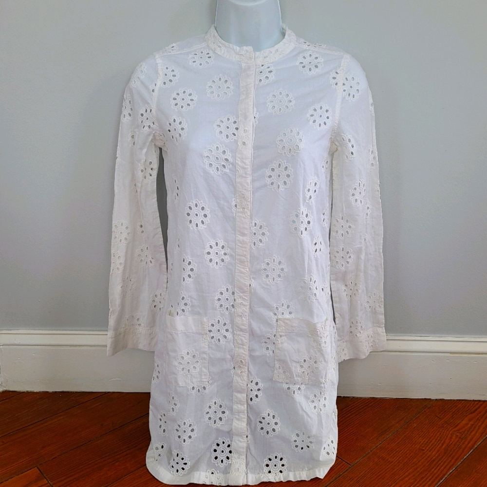Patrick Robinson White Cover up/Tunic